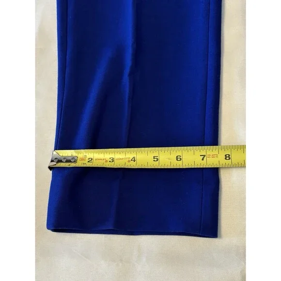 J. Crew Women's Kate Straight Leg Pants in Blue - NWT - Picture 12 of 14